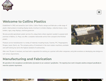 Tablet Screenshot of collinsplastics.com